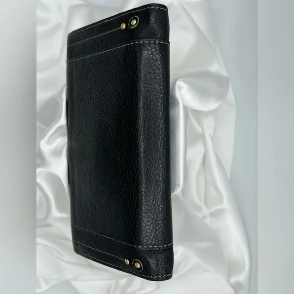 NEW ARRIVAL: CHLOE Paddington Black Leather Bifold Wallet - Picture 7 of 11